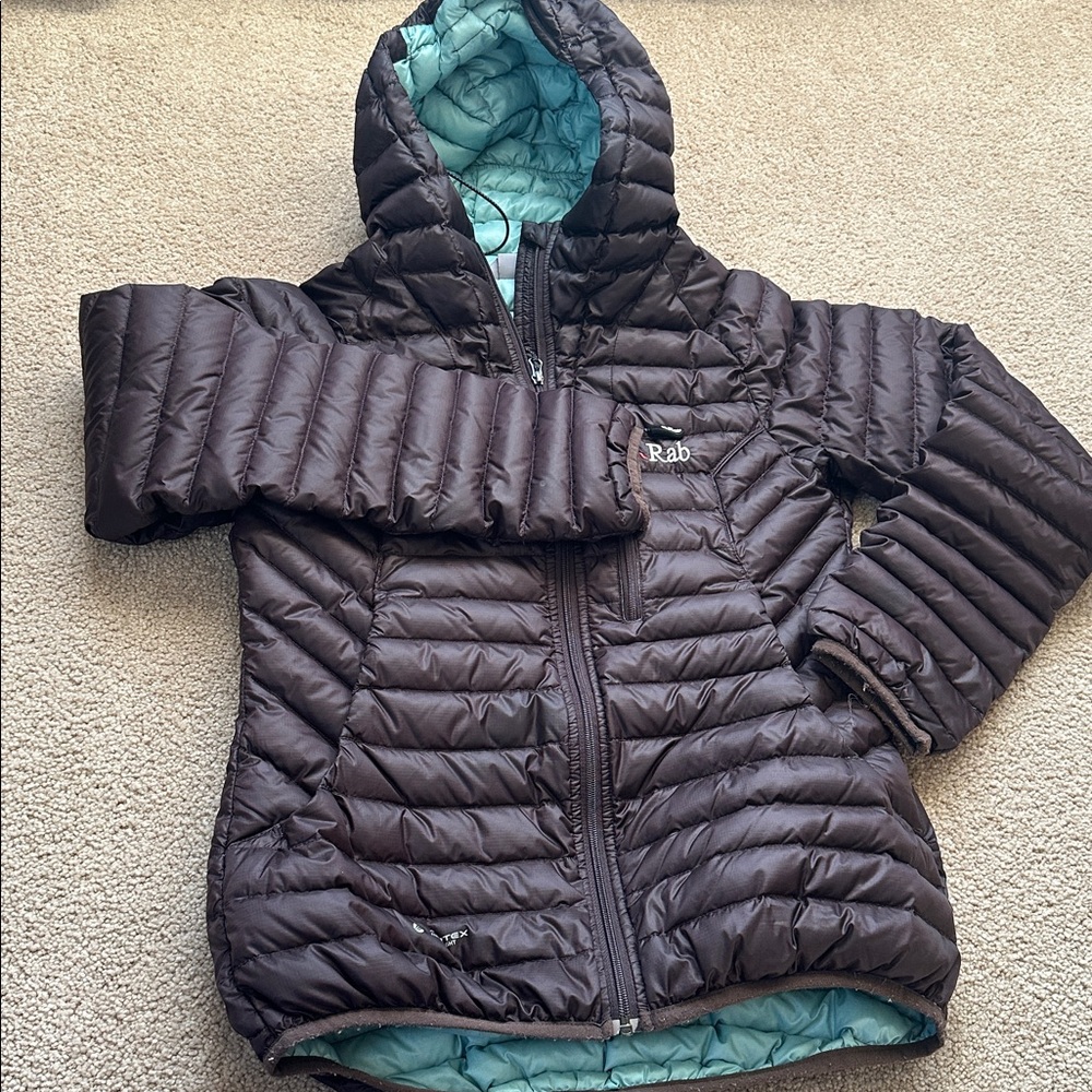 Rab microlight alpine down coat - image 7